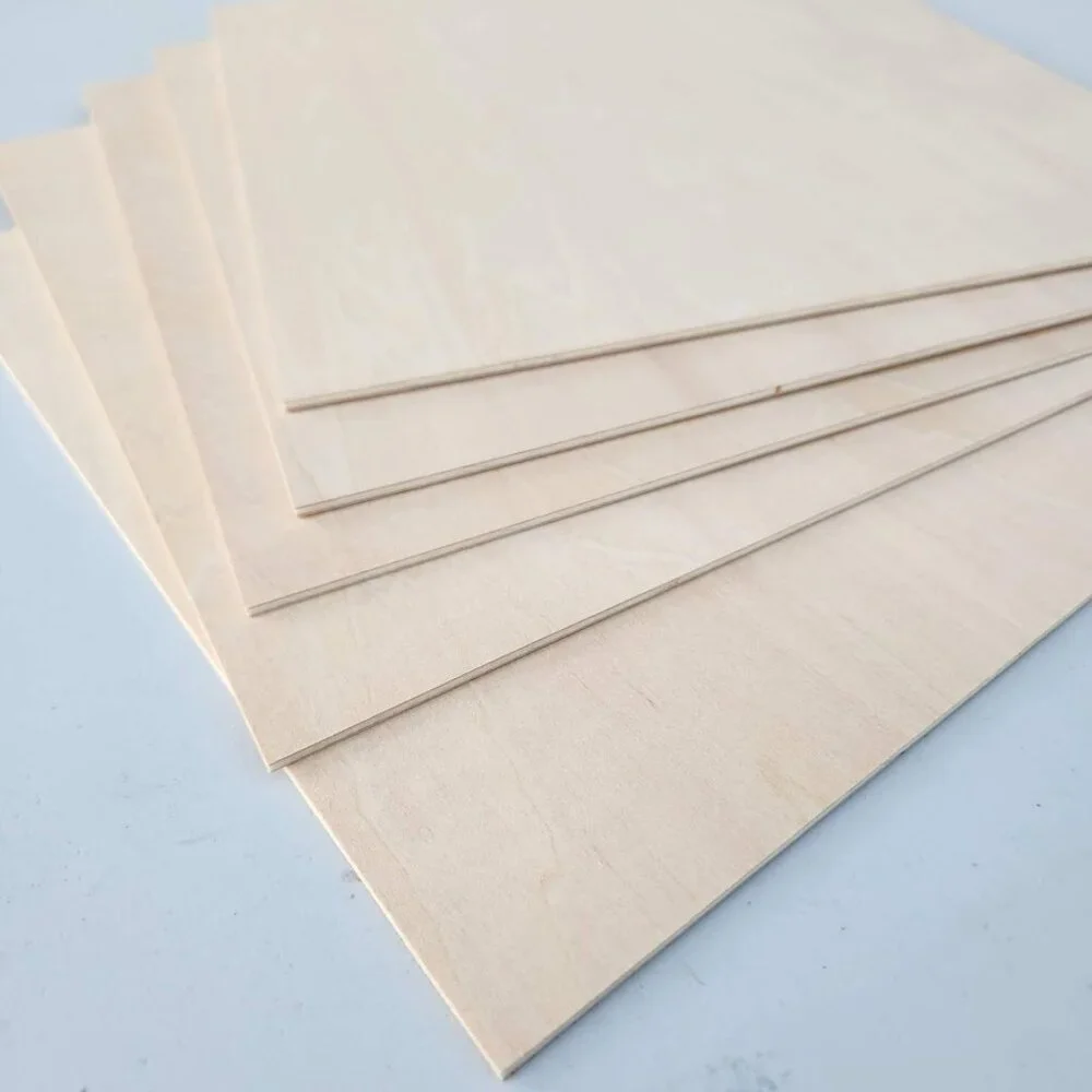 5 Pack Basswood Sheets 12